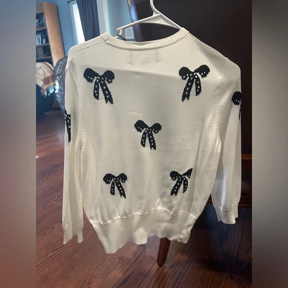 Aleeza Paris NWT Marion Bow Top Size Extra Small